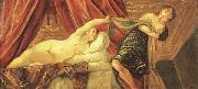 Jacopo Robusti Tintoretto Joseph and Potiphar's Wife USA oil painting artist